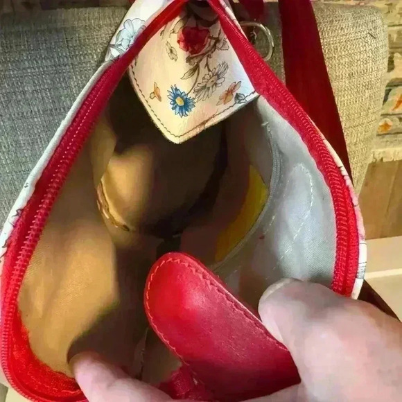 Borse in Pelle Vintage Italian Leather Purse - Picture 6 of 10